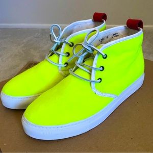 DEL TORO Men's Tennis Ball Felt Chukka
Size 9